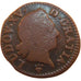 Louis XV, Liard à la Vieille Tête
