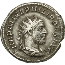 Coin, Philip I, Antoninianus, 247, Rome, AU(50-53), Billon, RIC:44b