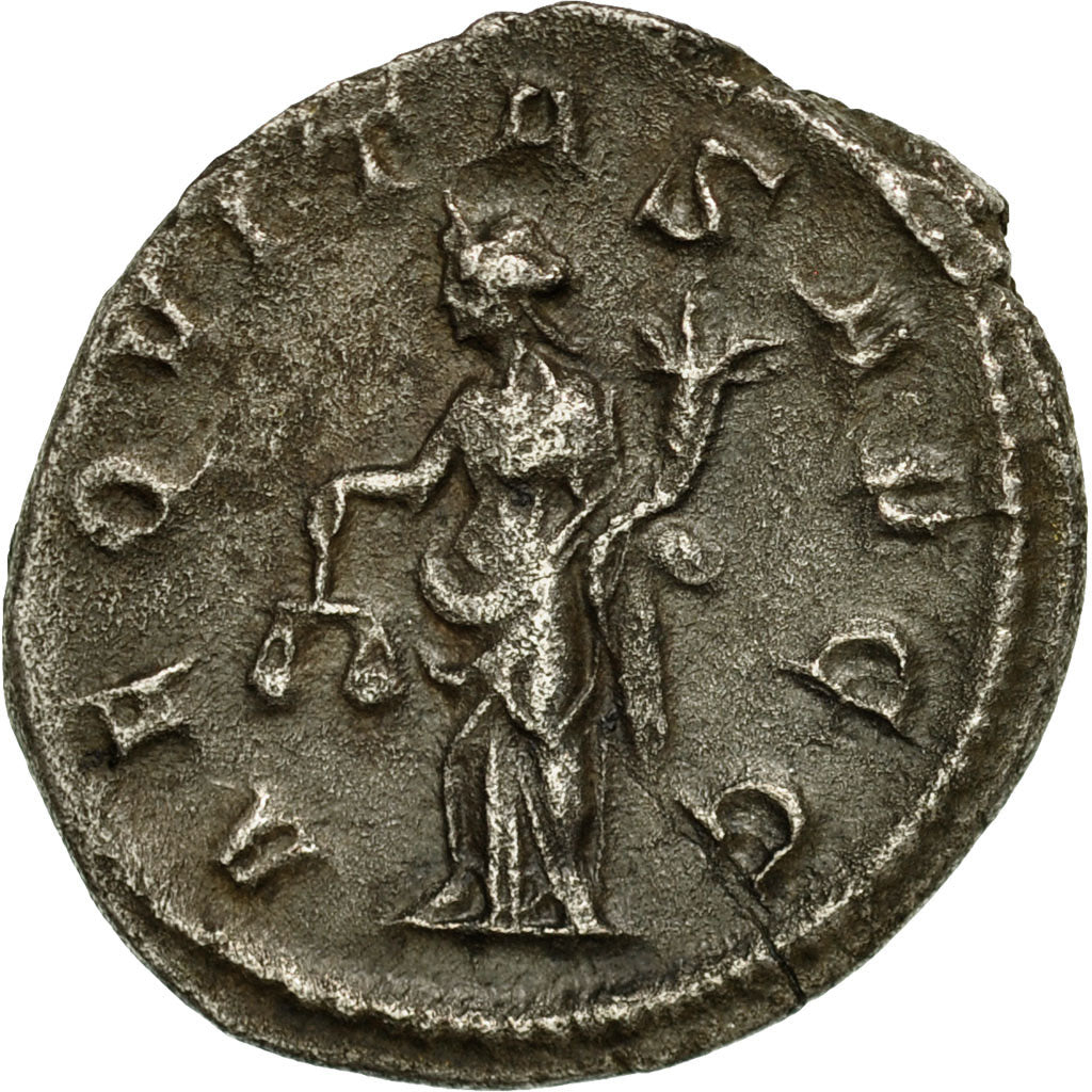 Coin, Philip I, Antoninianus, 246, Rome, EF(40-45), Billon, RIC:27b