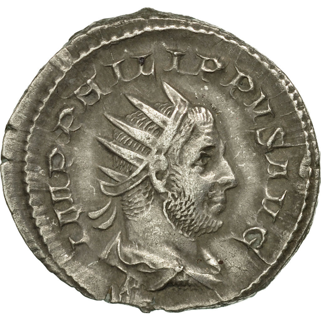 Coin, Philip I, Antoninianus, 248, Rome, AU(50-53), Billon, RIC:63b