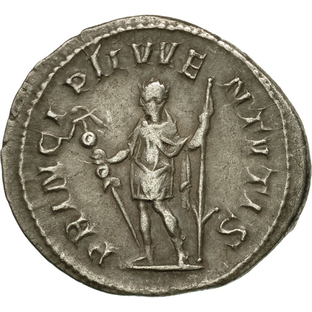 Coin, Philip II, Antoninianus, 246, Rome, AU(50-53), Billon, RIC:220b