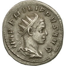 Coin, Philip II, Antoninianus, 248, Rome, AU(55-58), Billon, RIC:231