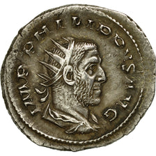 Coin, Philip I, Antoninianus, 248, Rome, AU(50-53), Billon, RIC:7