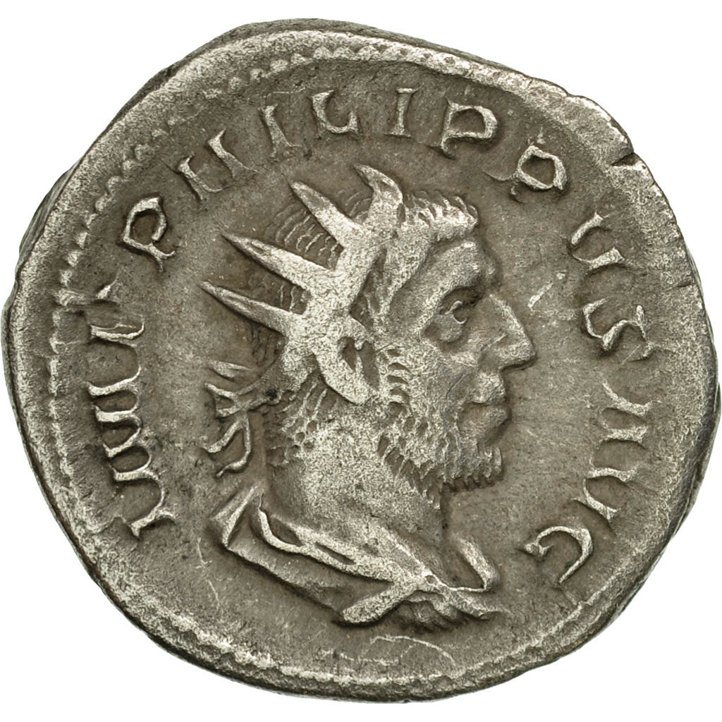 Coin, Philip I, Antoninianus, 248, Rome, EF(40-45), Billon, RIC:8