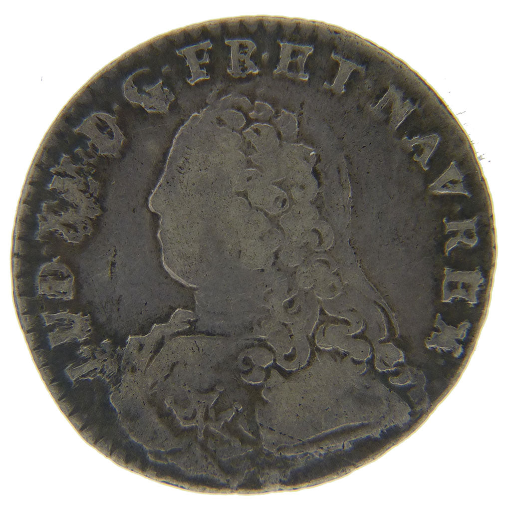 FRANCE, Sol à la vieille tête, Sol, 1771, Reims, EF(40-45), Copper, Gadoury #280