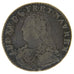 FRANCE, Sol à la vieille tête, Sol, 1771, Reims, EF(40-45), Copper, Gadoury #280
