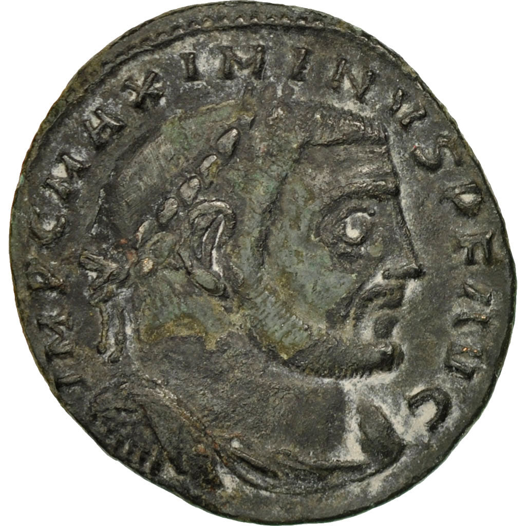 Münze, Maximinus II, Follis, 312-313, Thessalonica, SS, Bronze, RIC:61a