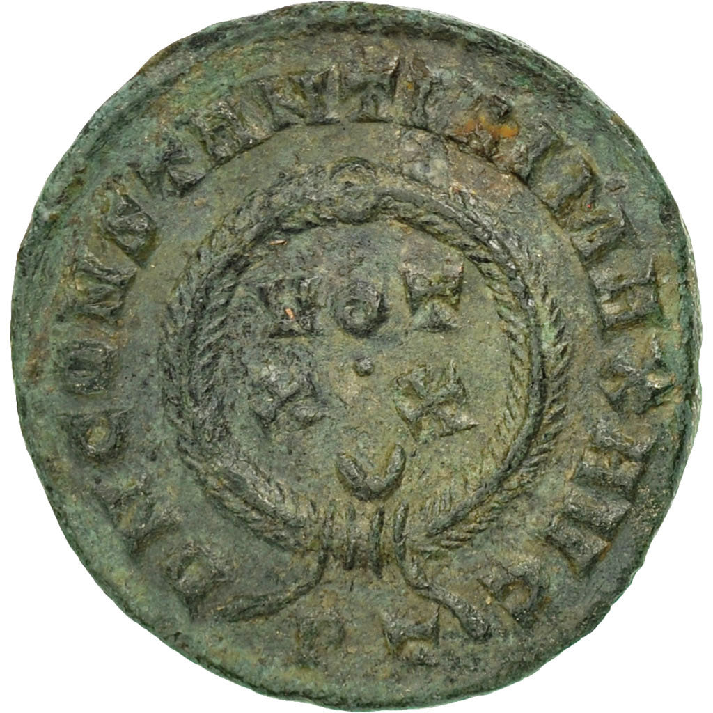 Monnaie, Constantin I, Follis, 322-325, Ticinum, TTB, Bronze, RIC:167