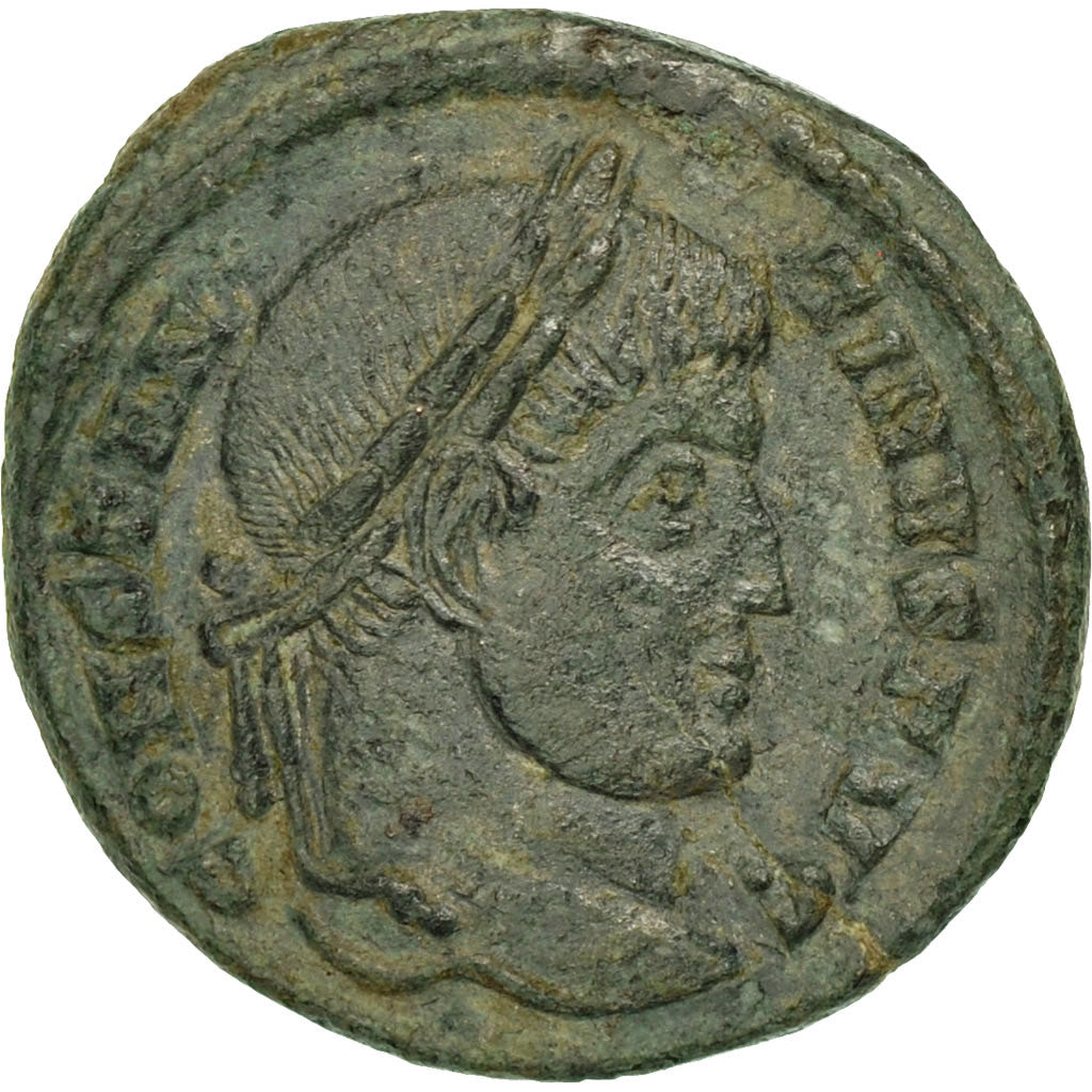 Coin, Constantine I, Follis, 320-321, Ticinum, EF(40-45), Bronze, RIC:140