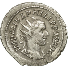 Coin, Philip I, Antoninianus, 244-247, Rome, AU(50-53), Billon, RIC:34b