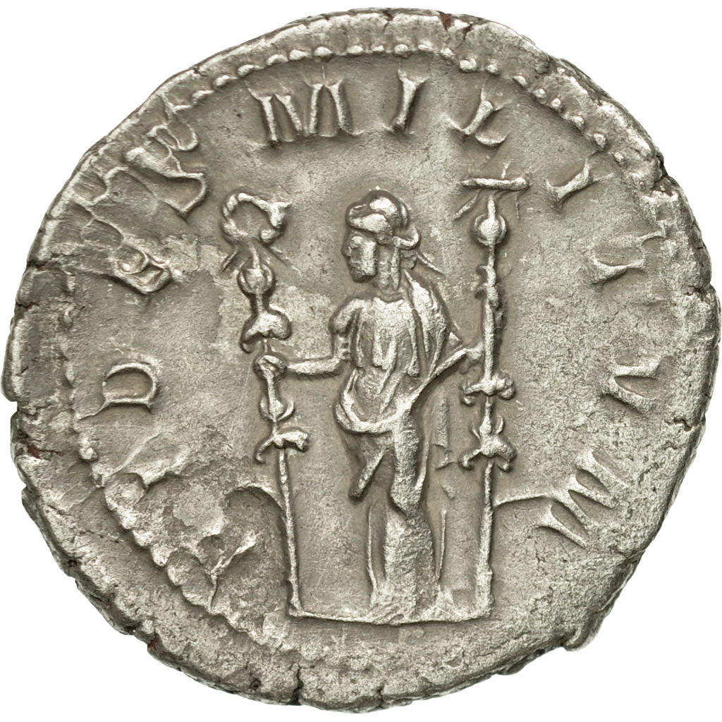 Coin, Philip I, Antoninianus, 244-247, Rome, AU(50-53), Billon, RIC:34b