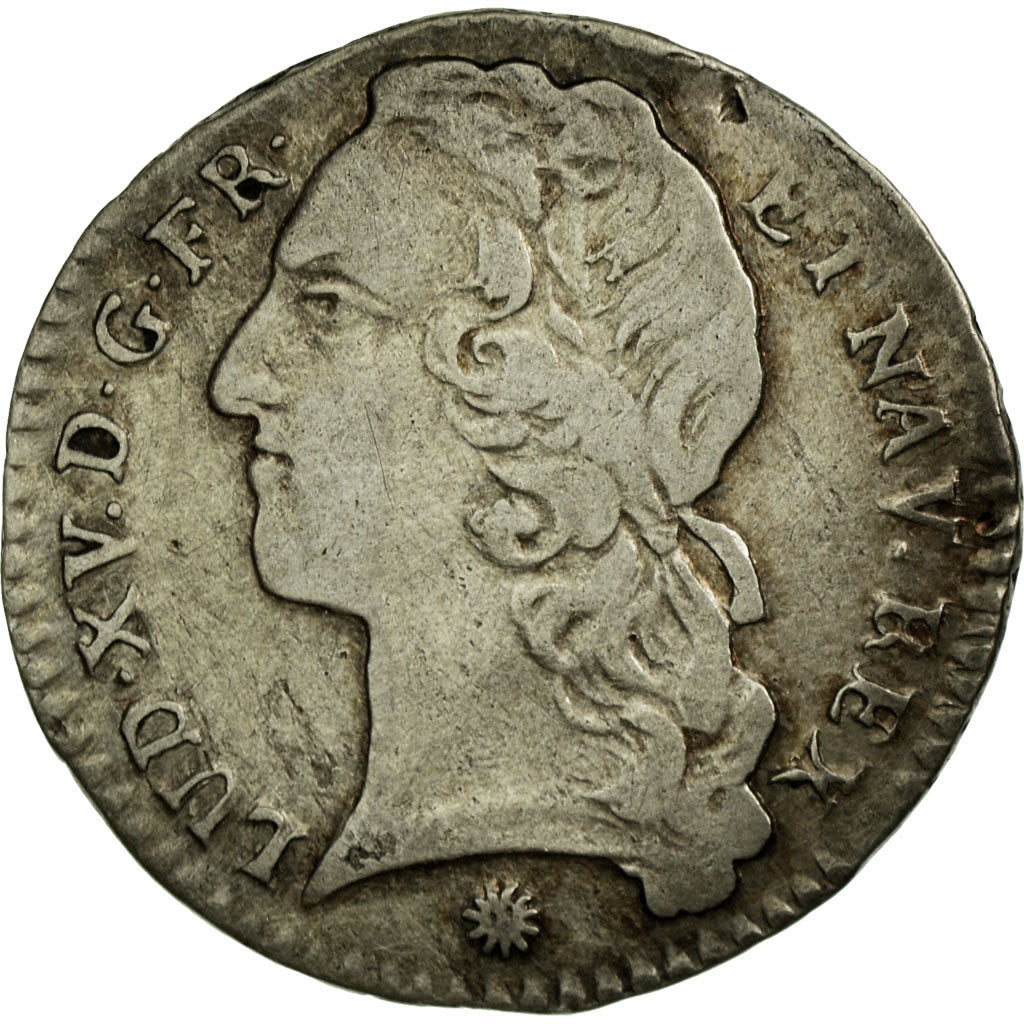 Coin, France, Louis XV, 1/10 Écu au bandeau, 12 Sols, 1/10 ECU, 1746, Lyon