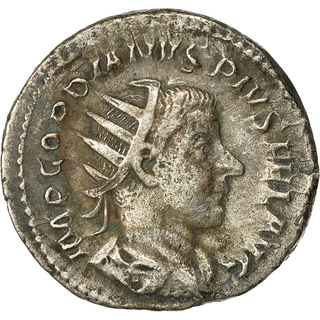 Coin, Gordian III, Antoninianus, 241-243, Rome, EF(40-45), Billon, RIC:86