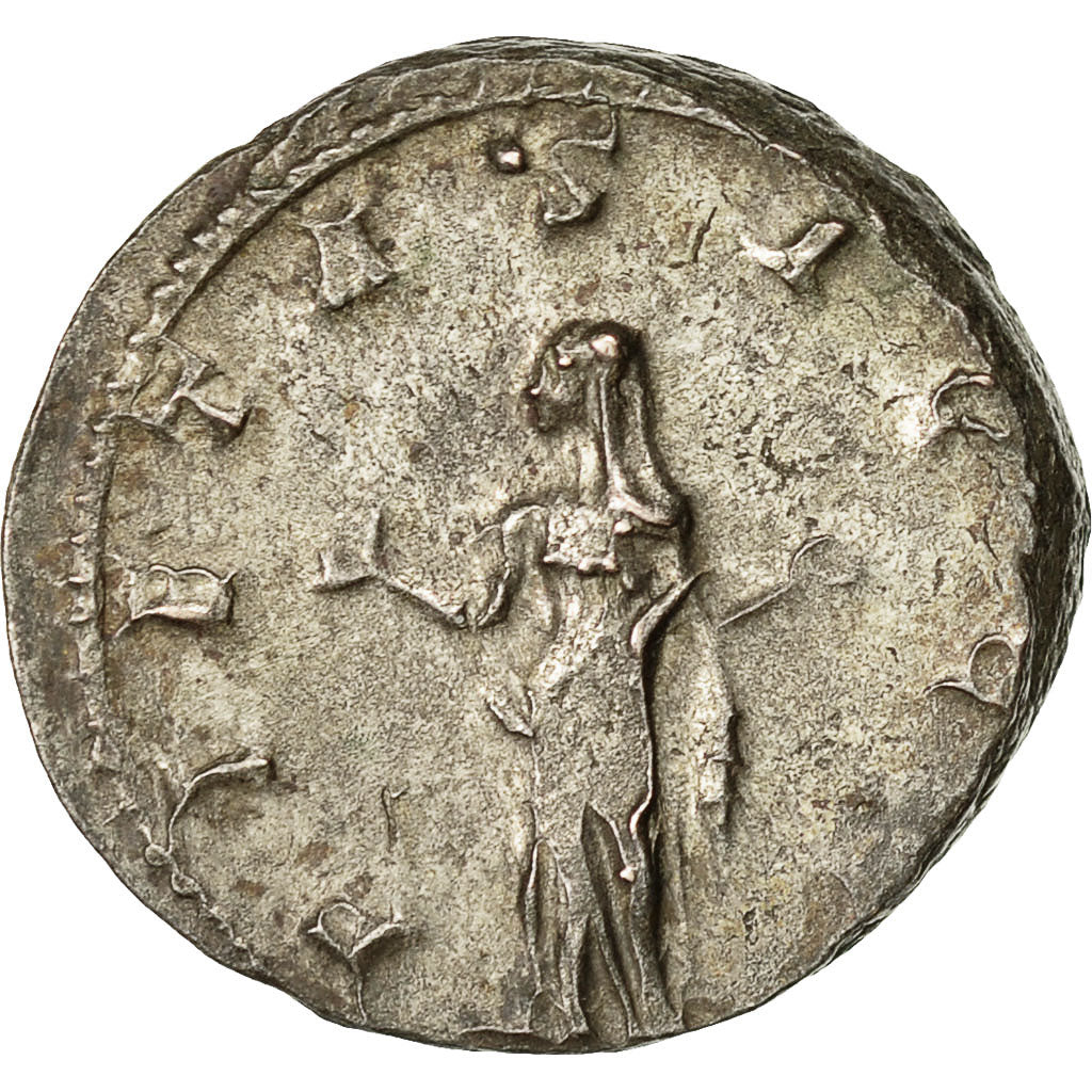 Coin, Trebonianus Gallus, Antoninianus, AD 251-253, Rome, AU(50-53), Billon