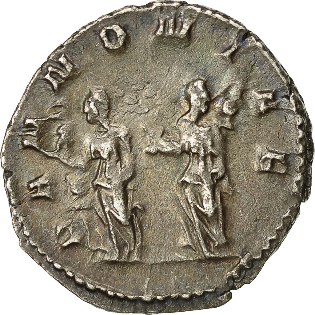 Coin, Trajan Decius, Antoninianus, 249-251, Rome, AU(50-53), Billon, RIC:25