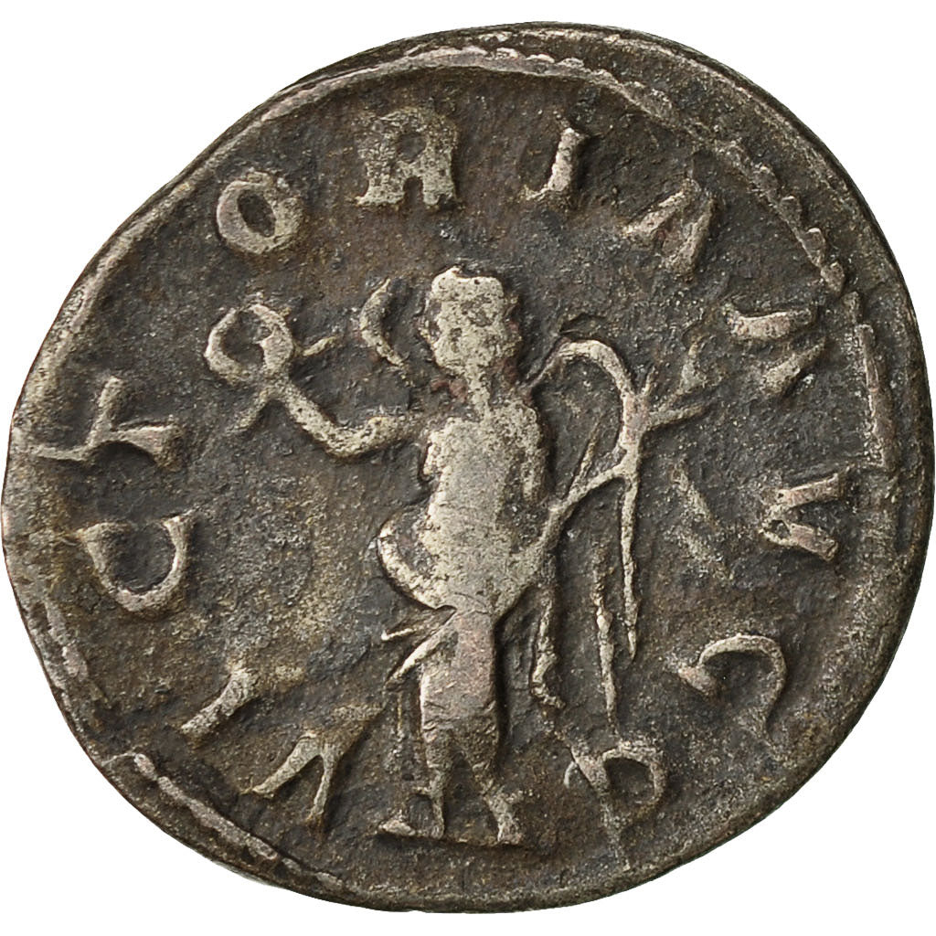 Coin, Valerian I, Antoninianus, 254, Rome, VF(30-35), Billon, RIC:125
