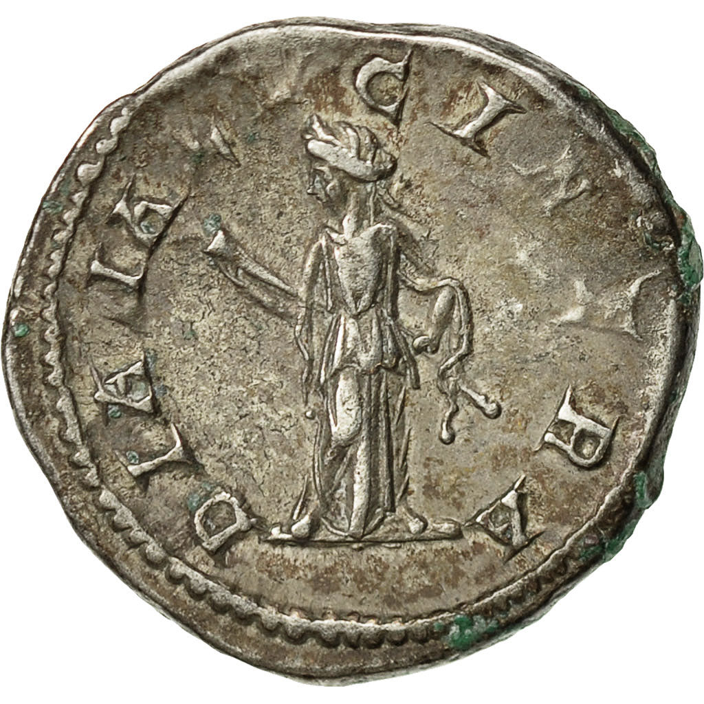 Coin, Julia Domna, Denarius, 211-217, Rome, AU(50-53), Silver, RIC:373a