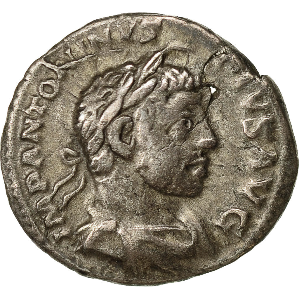 Coin, Elagabalus, Denarius, 221, Rome, EF(40-45), Silver, RIC:46