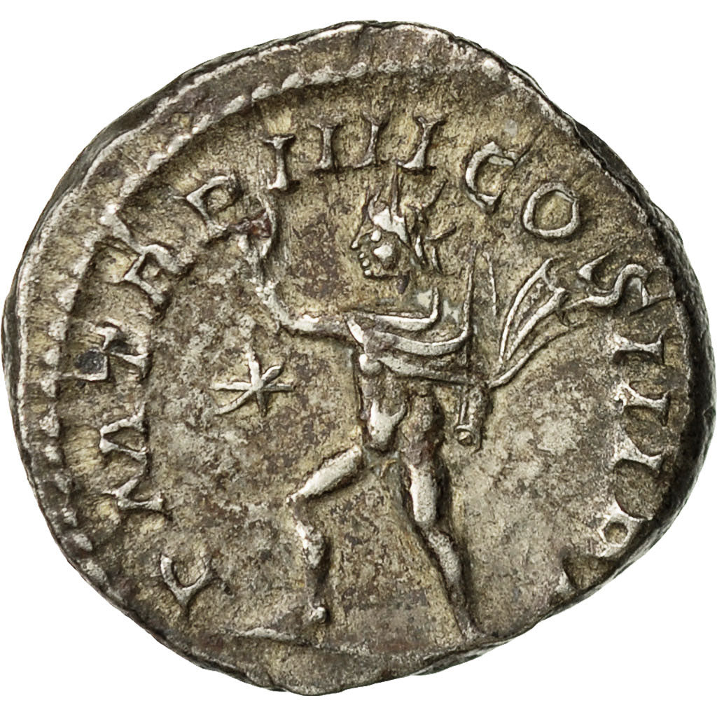 Coin, Elagabalus, Denarius, 221, Rome, AU(50-53), Silver, RIC:40