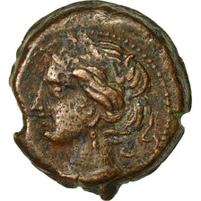 Monnaie, Carthage, Zeugitane, 1/2 Shekel, TTB, Bronze, SNG Cop:397-8