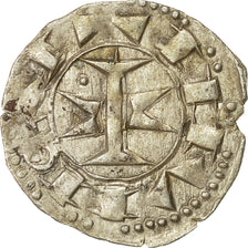 Coin, France, Languedoc, Anonymous, Denarius, AU(55-58), Billon, Boudeau:753