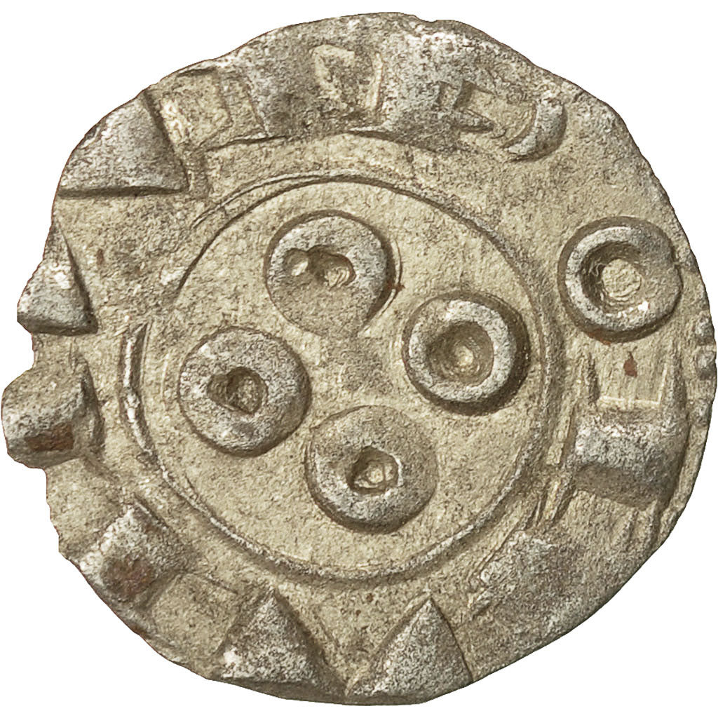 Münze, Frankreich, Languedoc, Anonymous, Denarius, SS+, Billon, Boudeau:753