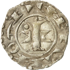 Coin, France, Languedoc, Anonymous, Denarius, AU(50-53), Billon, Boudeau:753