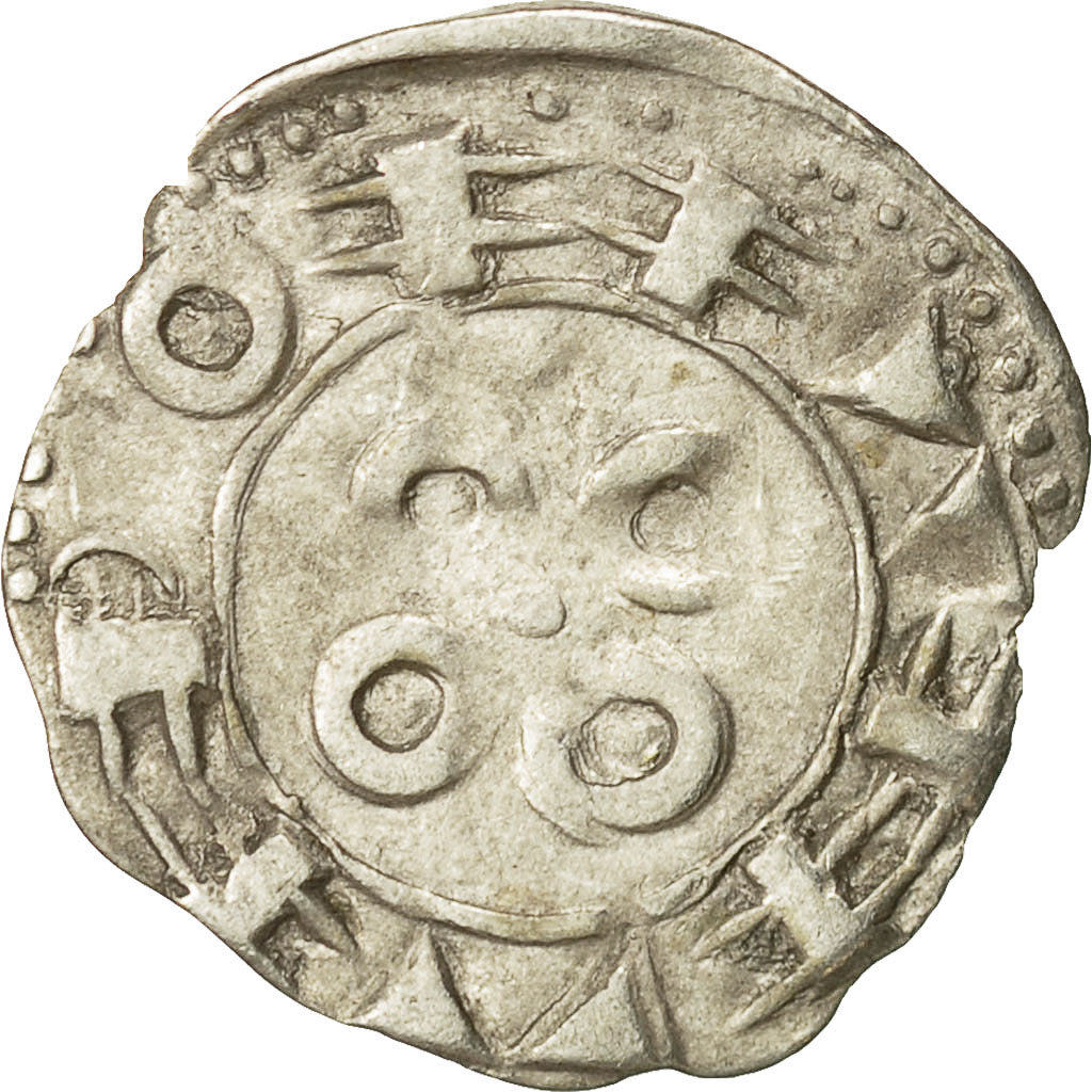 Coin, France, Languedoc, Anonymous, Denarius, EF(40-45), Billon, Boudeau:753