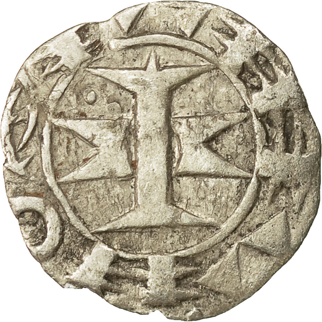 Coin, France, Languedoc, Anonymous, Denarius, EF(40-45), Billon, Boudeau:753