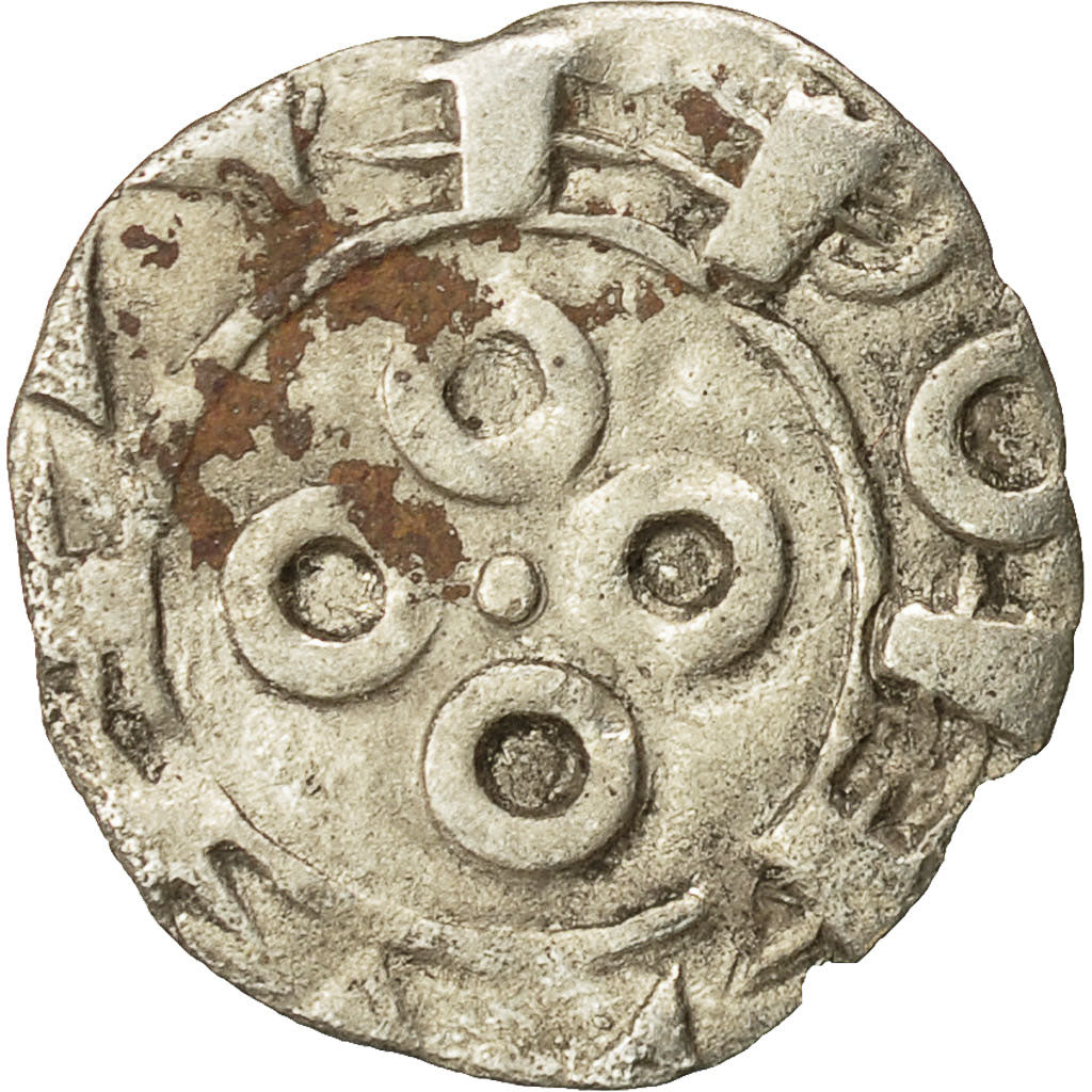 Coin, France, Languedoc, Anonymous, Denarius, EF(40-45), Billon, Boudeau:753