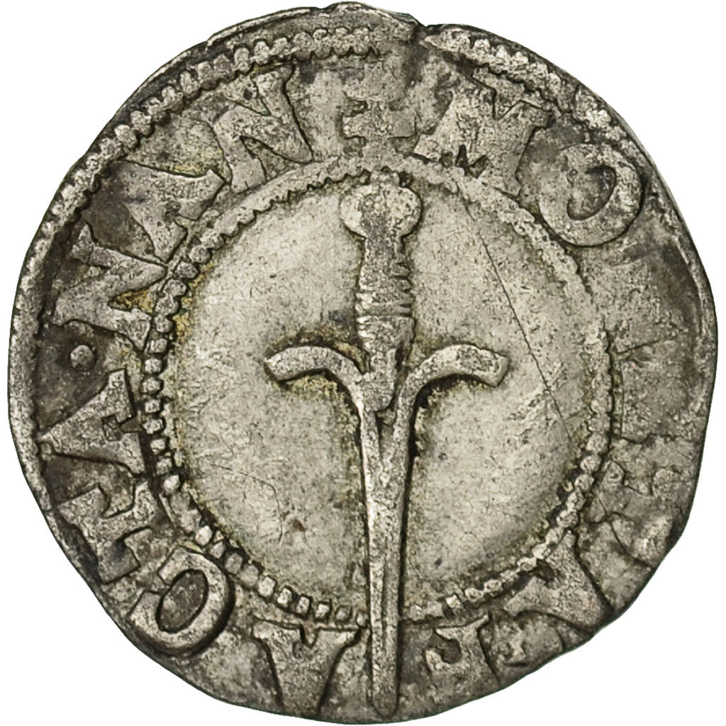 Coin, France, LORRAINE, Charles III, Double Denier, Nancy, EF(40-45), Billon