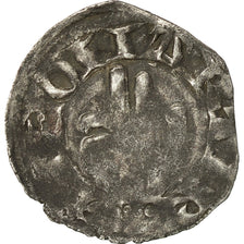 Coin, France, Franche-Comté, Anonymous, Denarius, Besançon, VF(20-25), Silver