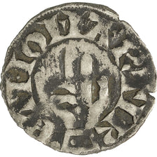 Coin, France, Franche-Comté, Anonymous, Denarius, Besançon, VF(30-35), Silver
