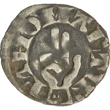 Coin, France, Franche-Comté, Anonymous, Denarius, Besançon, EF(40-45), Silver