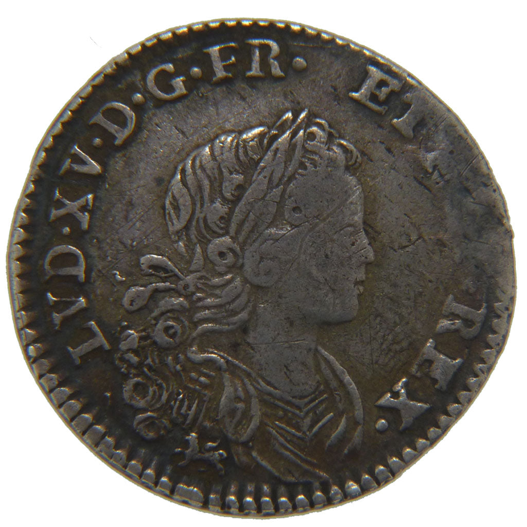 Louis XV, 1/6 Ecu de Navarre
