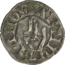 Coin, France, Franche-Comté, Anonymous, Denarius, Besançon, EF(40-45), Silver