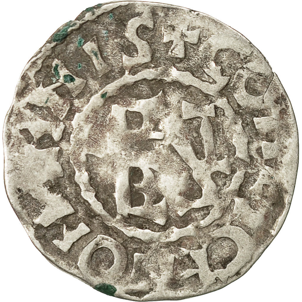 Coin, France, Maine, Denarius, Le Mans, VF(30-35), Billon, Boudeau:171