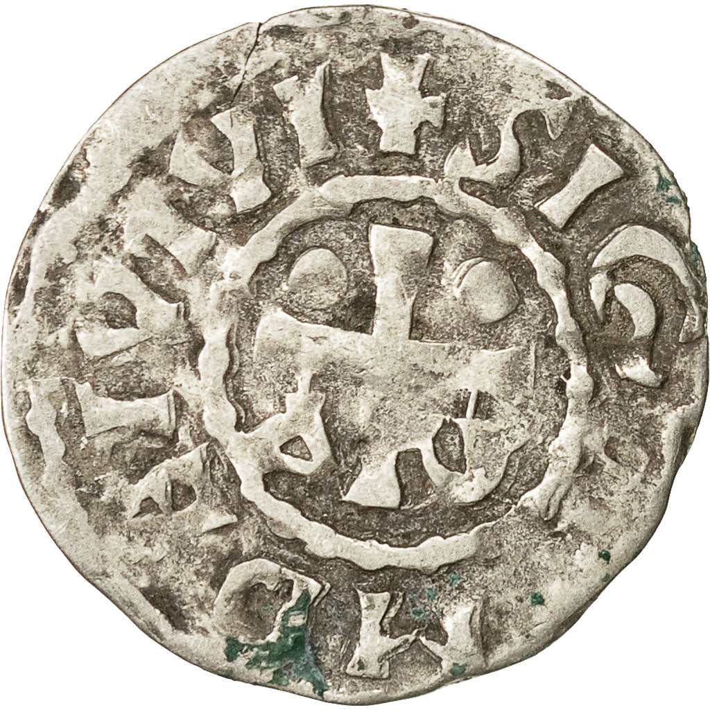 Coin, France, Maine, Denarius, Le Mans, VF(30-35), Billon, Boudeau:171