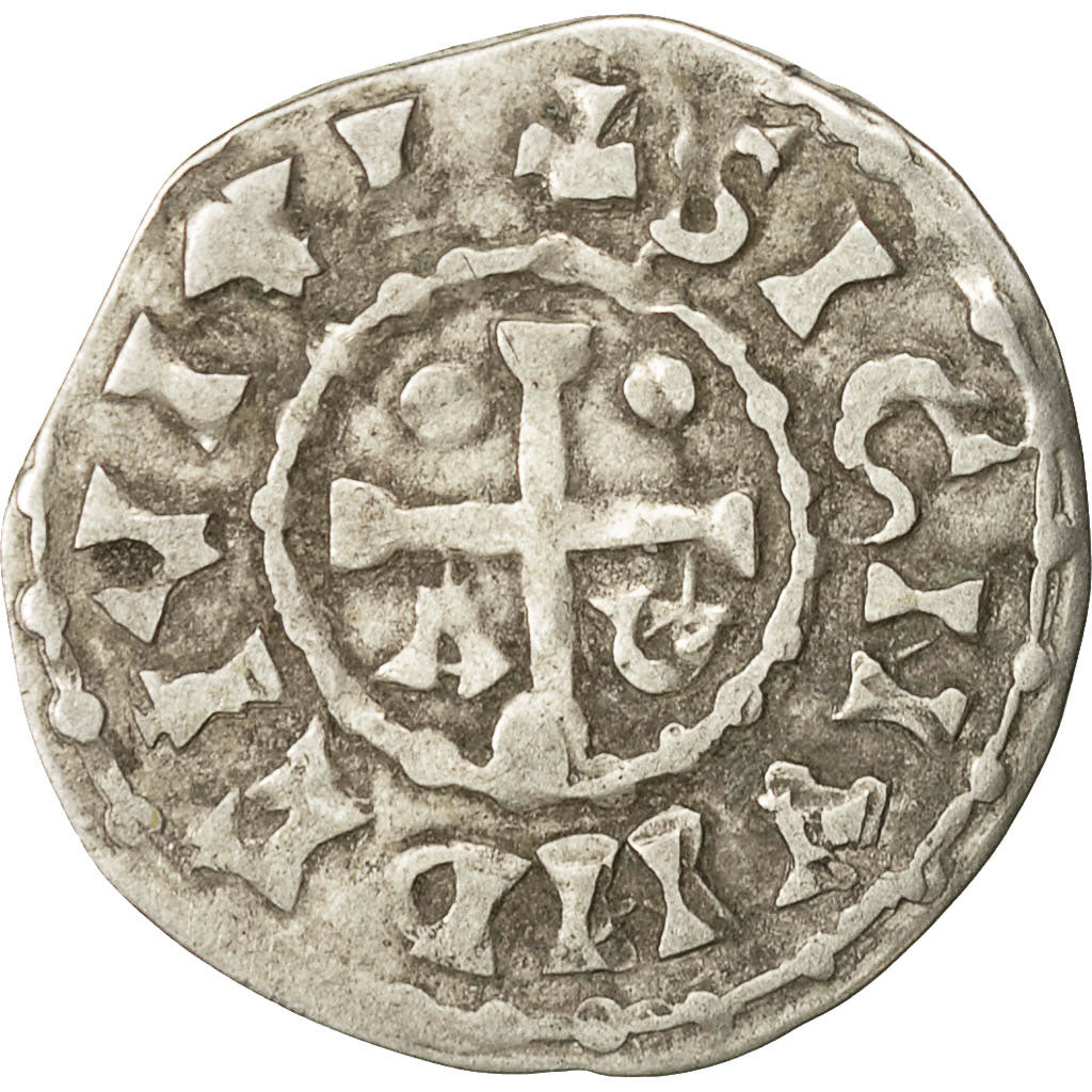 Coin, France, Maine, Denarius, Le Mans, EF(40-45), Billon, Boudeau:171