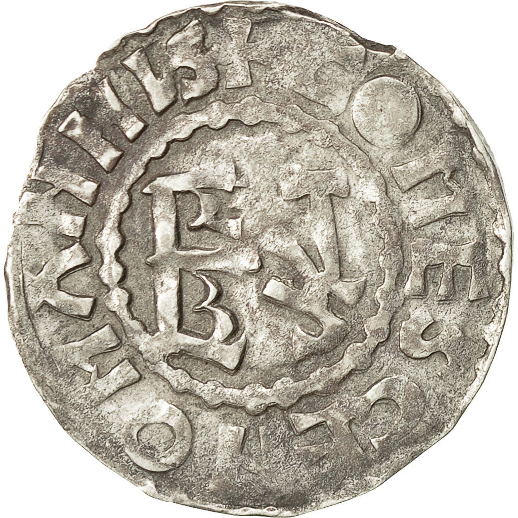 Coin, France, Maine, Denarius, Le Mans, EF(40-45), Billon, Boudeau:171