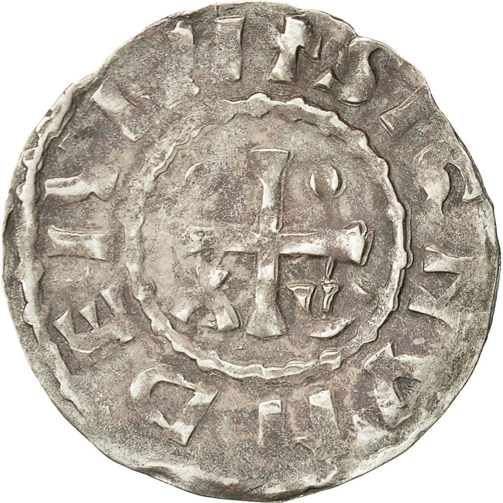 Coin, France, Maine, Denarius, Le Mans, EF(40-45), Billon, Boudeau:171