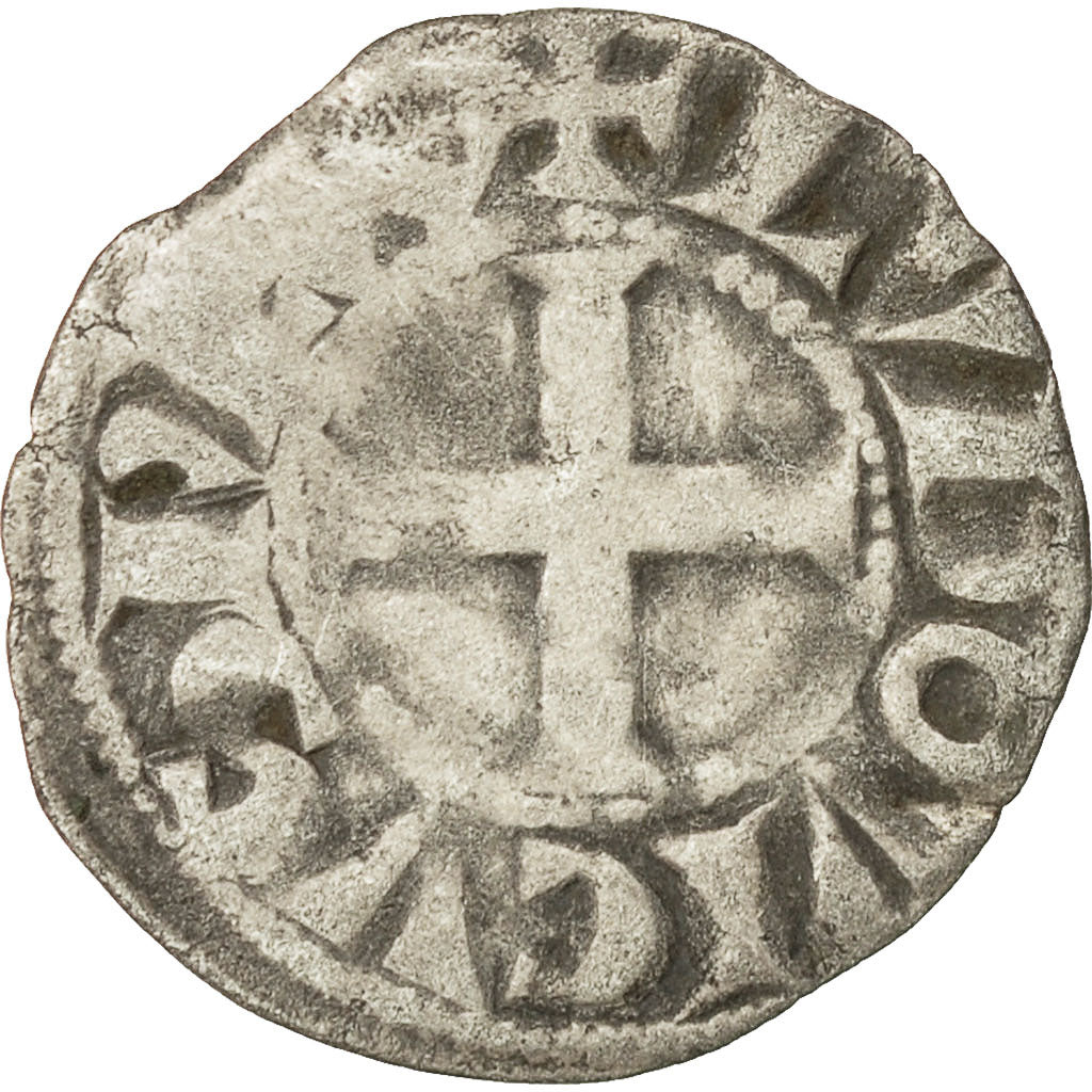 Coin, France, Louis IX, Denier Tournois, VF(20-25), Billon, Duplessy:193