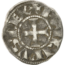 Munten, Frankrijk, Philip III, Denier Tournois, FR+, Billon, Duplessy:204