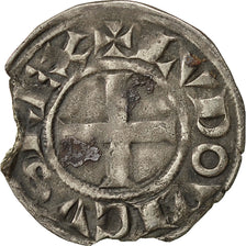 Coin, France, Louis VIII, Denier Tournois, EF(40-45), Billon, Duplessy:188