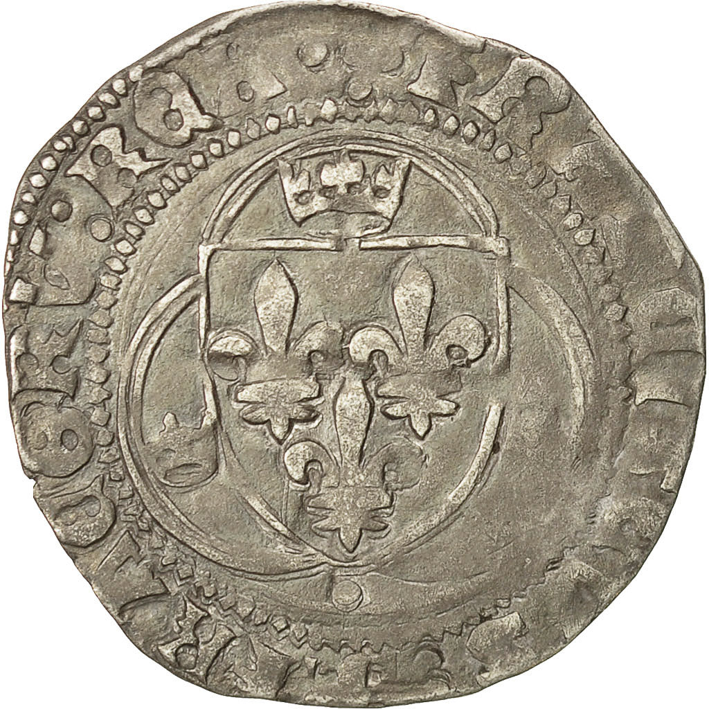 Coin, France, François Ier, Grand blanc à la couronne, Marseille, EF(40-45)