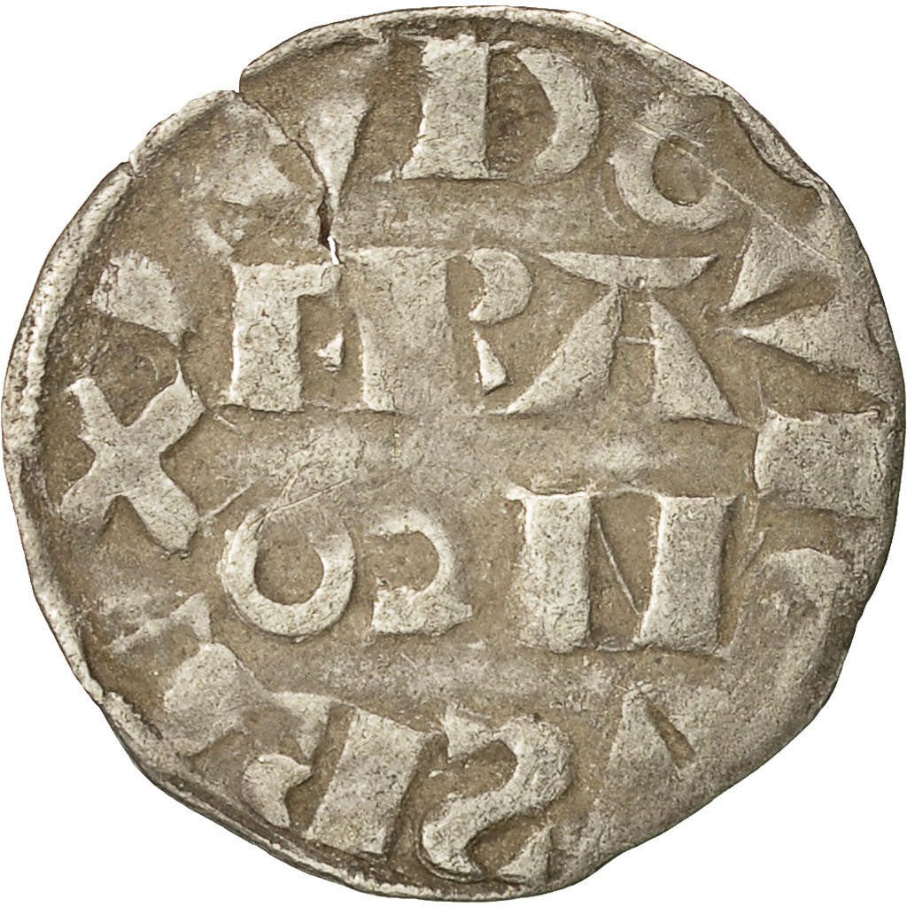 Monnaie, France, Louis VII, Denier Parisis, Paris, TB+, Argent, Duplessy:146