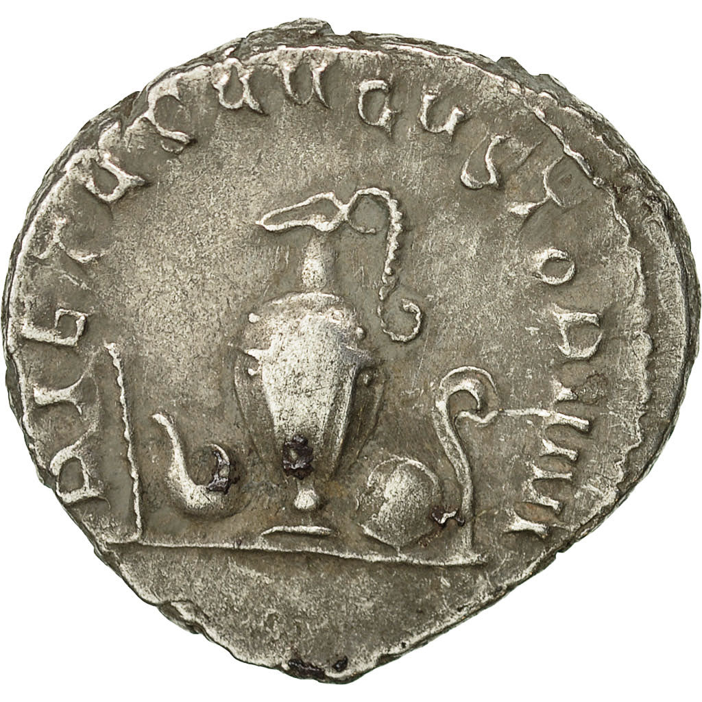 Coin, Herennius Etruscus, Antoninianus, 250-251, Rome, AU(50-53), Billon
