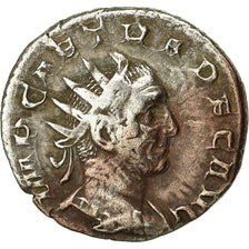 Coin, Trajan Decius, Antoninianus, 251, Rome, EF(40-45), Billon, RIC:37b