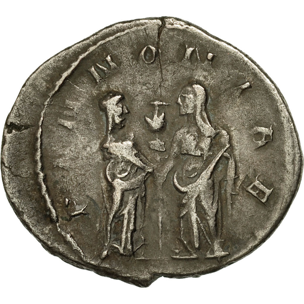 Coin, Trajan Decius, Antoninianus, 249-251, Rome, EF(40-45), Billon, RIC:26