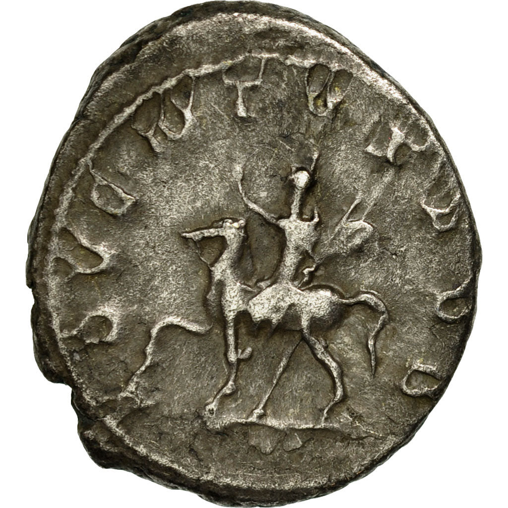 Coin, Trajan Decius, Antoninianus, 249-250, Rome, EF(40-45), Billon, RIC:11b